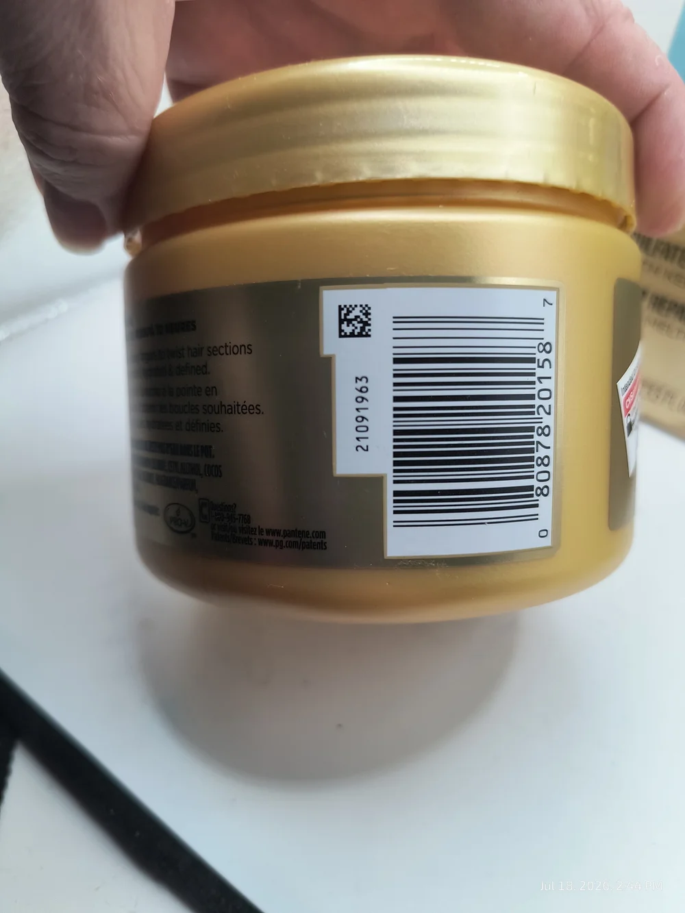 Pantene The Miracle Bond Repair Set Shampoo Cond + Curl Define Shine Hair Care